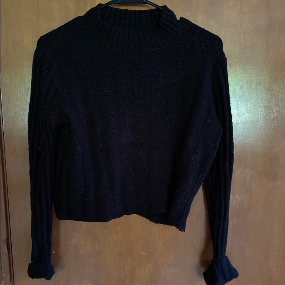 Soft black sweater from target.